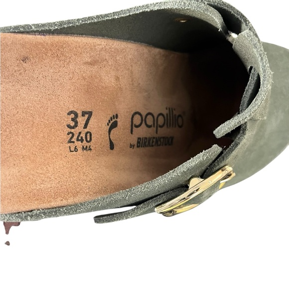 Papillio by Birkenstock Namica Sage Suede Wedge EU 37 US 6 Women’s - Picture 6 of 6